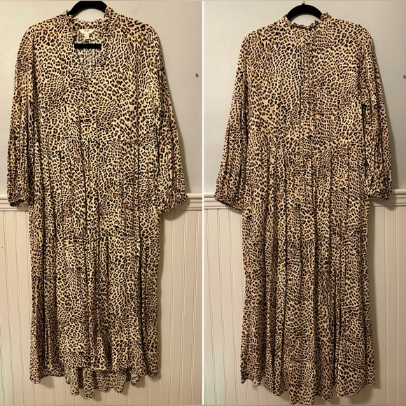 Terra & Sky | Animal-Print House Dress - Picture 1 of 9